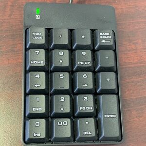 Black USB Numeric Keypad